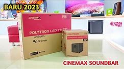 Unboxing, Review & Setting TV Android Polytron PLD 32BAG9858