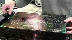 How to turntable dust cover restoration and protector installation.