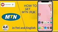 How to get MTN PUK code without sim pack_how to get my sim puk number solved (iphone and android)
