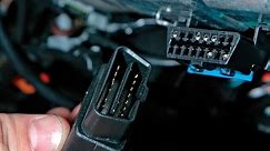 Chevrolet Aveo 2006-2016 diagnostic OBD port connector socket location OBD2 DLC DATA LINK