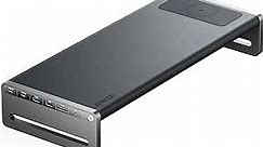 Anker 675 USB-C Docking Station (12-in-1, Monitor Stand) with 10Gbps USB-C Ports, 4K@60Hz HDMI Display, Wireless Charging Pad, for Lenovo ThinkPad, MacBook Pro M1 / M2 and More USB-C Devices