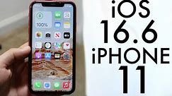 iOS 16.6 On iPhone 11! (Review)