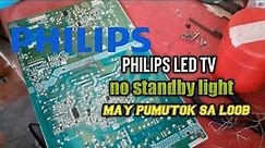 Philips led tv 55 repair no standby light