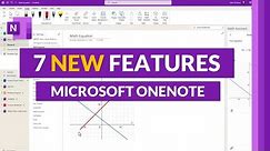 7 new features in Microsoft OneNote | Fall 2023
