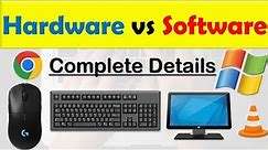 What is Hardware and Software beginner guide | Meer CS