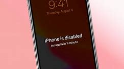How to unlock a disabled iPhone