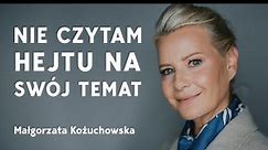 Małgorzata Kożuchowska: chciałabym być szanowana