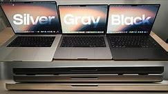 MacBook Pro M3 All Colors: Space Black, Space Gray & Sliver!