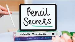 Top 10 VERY Useful Apple Pencil Tips & Tricks