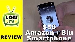 The $50 Amazon / Blu R1 HD Smartphone Review - Prime Exclusive - Lockscreen Offers & Ads