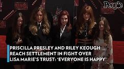 Riley Keough 'Doesn't Want Drama' with Priscilla Presley After Lisa Marie Trust Dispute: Source (Exclusive)