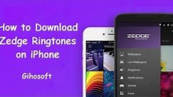 How to download ringtones from zedge in any iphone