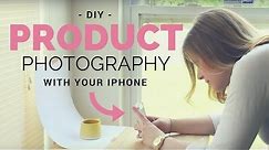 Easy Etsy Product Photography at Home with an iPhone!