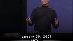 #onthisday in 2007, Apple CEO Steve Jobs announced the first iPhone. The journey towards the announcement of the first iPhone began with Apple’s initial foray into the development of a touch screen tablet. In the early 2000s, Apple was exploring the concept of a tablet with a multi-touch interface. As the project progressed, Steve Jobs recognized the potential to create a revolutionary phone instead. The focus shifted towards combining the functionalities of an iPod, a phone, and an internet com