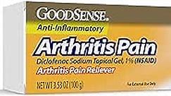 GoodSense Arthritis Pain Relieving Gel, Diclofenac Sodium Topical Gel, 1 Percent, 3.53 Ounces