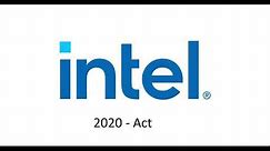 Intel Logo Evolution 1971 - 2020