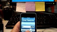 How to Unlock a locked iPod Touch 3G....but will work for them all!