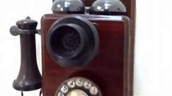 Abdy Retro Telephones : Antique 1921 Wall Phone (Tel No 121)