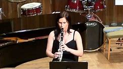 Michaela Kotrlová - klarinet | Zdeněk Fibich: Selanka | ZUŠ Sokolovská Plzeň