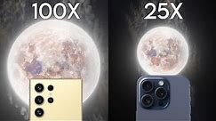 Samsung Galaxy S24 Ultra vs iPhone 15 Pro Max Zoom Test Comparison