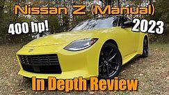 2023 Nissan Z Performance (Manual): Start Up, Exhaust, Test Drive & In Depth Review