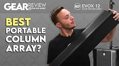 RCF EVOX 12 - Review, demo and stress test | Best Portable Column Array Speaker PA System?