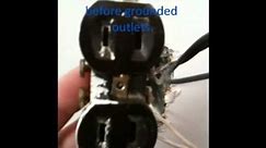 How to add ground wires to old outlets