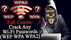 Crack any Wifi Passwords Keys (WEP WPA WPA2) | How to hack WiFi password?
