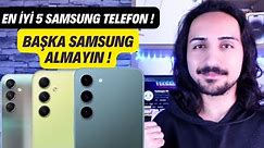 Bence Şu Anda Alınabilecek En İyi 5 Samsung Telefon ! (OCAK 2024)