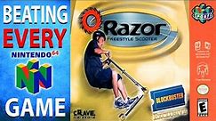 Beating EVERY N64 Game - Razor Freestyle Scooter (65/394)