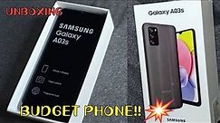 Samsung Galaxy A03s Unboxing and Review | SPECS