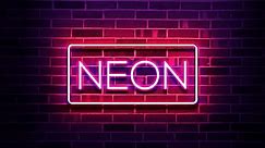 NEON SIGN TUTORIAL! (Photopea/Photoshop) +Template