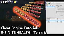 Cheat Engine Tutorial: Terraria | Inf. Health (Part 1)