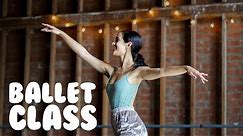 Ballet Class For Beginners | How To Do Simple Ballet Moves With @ti-and-me