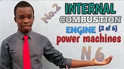 INTERNAL COMBUSTION ENGINE (2 of6) POWER MACHINES N6