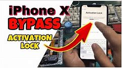 iPhone X Bypass iCloud Activation Lock || Apple iD Bypass