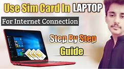 How To Insert Sim Card In Laptop | Use Sim Card in Laptop [ Step By Step Guide ] BEST LAPTOP