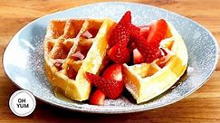 Professional Baker Teaches You How To Make WAFFLES!