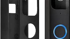 Adhesive Door Mount Compatible with Blink Video Doorbell, No-Drill Mounting Bracket, Accessories for Blink Doorbell Security System - Black