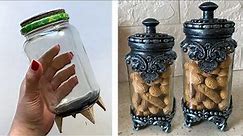 DIY 😻 🫙Wonderful idea for recycling a glass jar | Kitchen decor