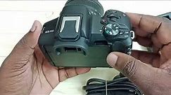 Canon EOS R50 : How to Charge Battery | Recharge Battery