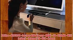 Philips - BDP7600 - Lecteur DVD Blu-ray - HDMI - 3D - DivX HD - Wifi int?gr? - Internet TV