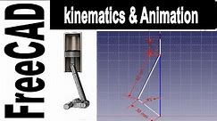 FreeCAD: kinematics Skeleton and Animation via a Master Sketch and Python Tutorial