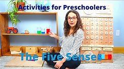 Activities for Preschoolers | The Five Senses