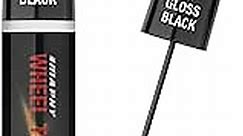 Gloss Black Rim Touch Up Paint, Wheel Scratch Repair Touch Up Paint Pen, Black Car Rim Paint for Wheel Repair, Universal Color Black for Rims (Gloss Black)