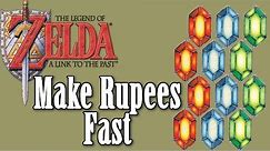 How To Make Rupees Fast in The Legend of Zelda - A Link to the Past