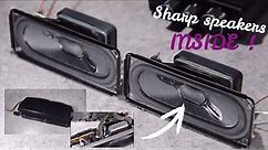 Sharp TV Speakers : What's Inside & Free Air TEST !