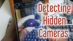 How to detect hidden cameras in any room