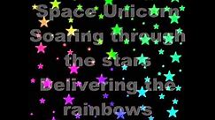 Space Unicorn (by Parry Gripp) with lyrics