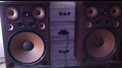 Jvc victor Nivico model SK-15 Hi end system speakers by KABUKI Revox B750 amplifier by WILLI STUDER